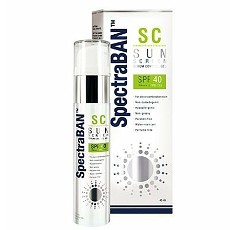 SpectraBAN, SpectraBAN SC Gel SPF 40, ครีมกันแดดหน้า