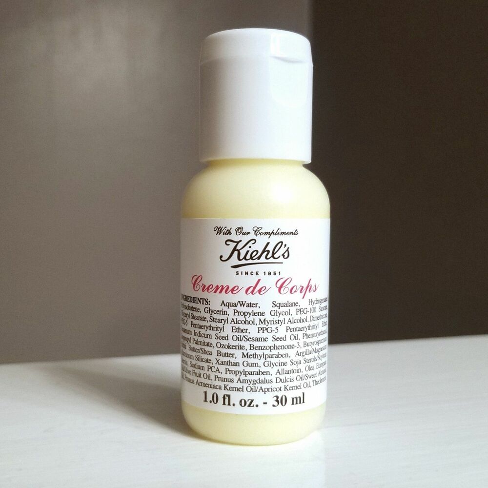 Kiehl's Creme de Corps 30ml ครีมบำรุงผิวสูตรเข้มข้นพิเศษยอดนิยม สำหรับผิวแห้งมากหรือผิวบริเวณที่แห้งเป็นพิเศษ ให้ผิวของคุณกลับมานุ่ม ชุ่มชื่น อีกครั้ง