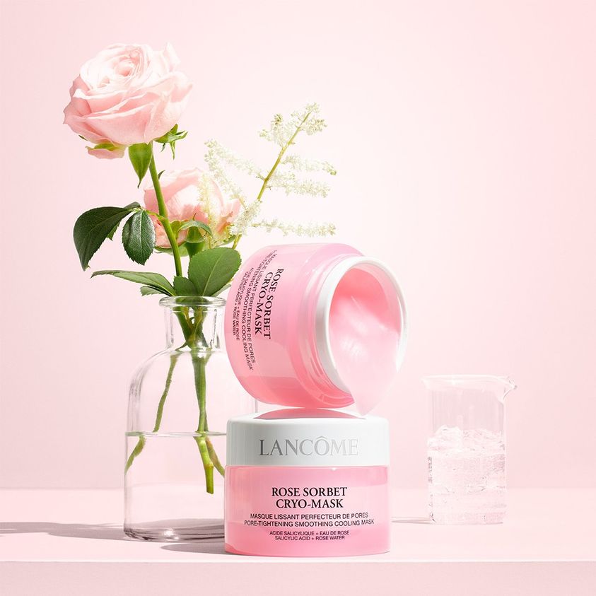 Lancome Rose Sorbet Cryo Mask,Lancome,Rose Sorbet Cryo Mask,มาสก์กุหลาบ,มาสก์ Lancome,มาสก์กุหลาบ Lancome,ราคามาสก์ Lancome,วิธีใช้มาสก์ Lancome,รีวิวมาสก์ Lancome