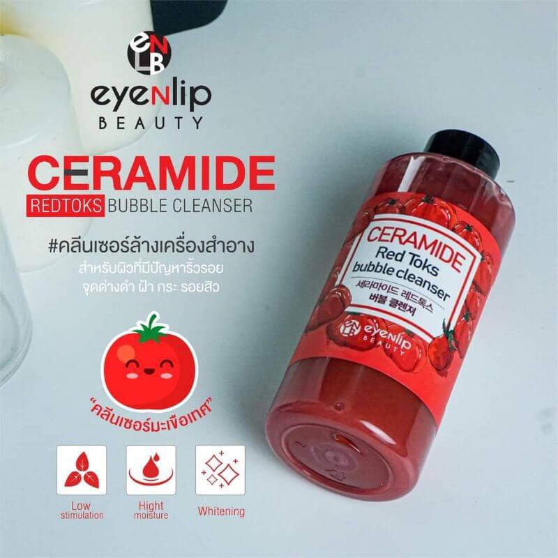 Eyenlip Celamide Red Toks Bubble Cleanser 