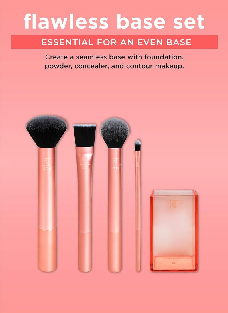 Real Techniques Flawless Base Set 4 pcs , Real Techniques , Real Techniques แปรงแต่งหน้า , Real Techniques แปรง ,Real Techniques แปรง รีวิว , Real Techniques แปรง ราคา