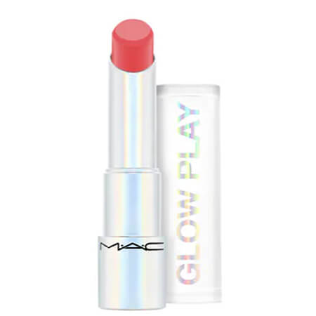 MAC Glow Play Lip Balm #Floral Coral 3.6 g ลิปบาล์มลิซ่า ให้ริมฝีปากชุ่มฉ่ำ สีสวยระเรื่อแวววาว